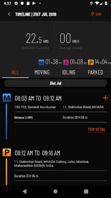 matchpointGPS android App screenshot 1